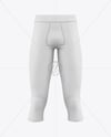3/4 Men's Leggings Mockup