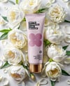 Matte Cosmetic Tube in Flowers Mockup