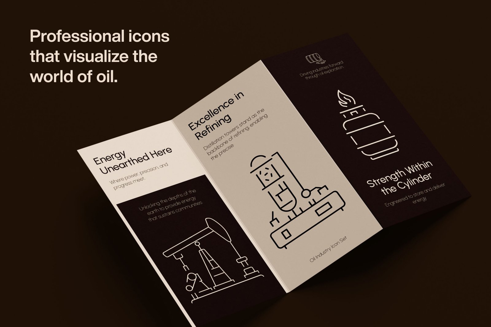 Oil Industry Icon Set