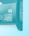 Glossy Snack Package Mockup