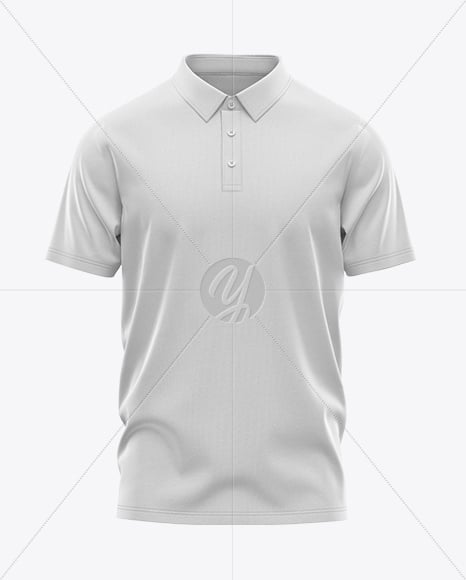 Men's Casual Polo Shirt Mockup