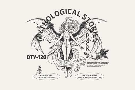 Mythological Stories Vector Pack - Graphics