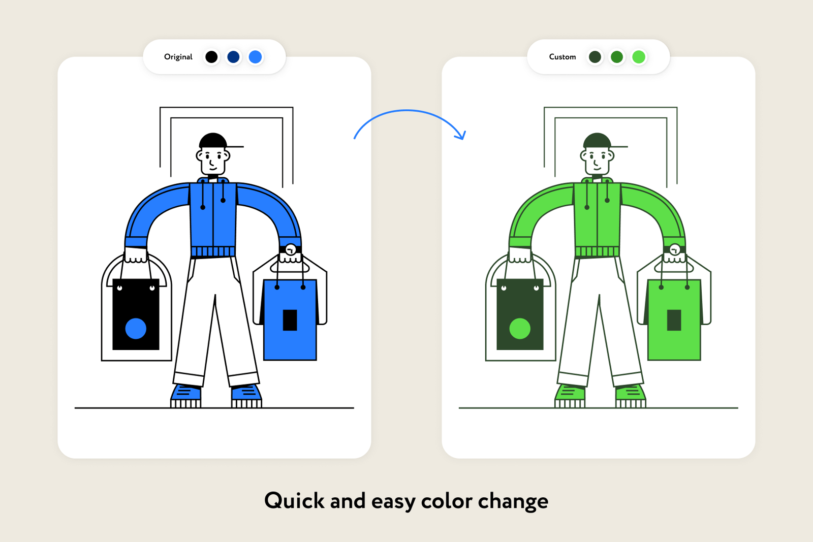 Logsy Delivery Illustrations