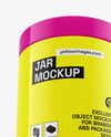 Glossy Jar Mockup