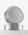Two Round Tin Boxes Mockup