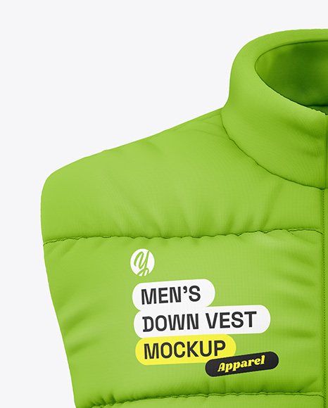 Down Vest Mockup