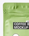 Matte Coffee Bag Mockup