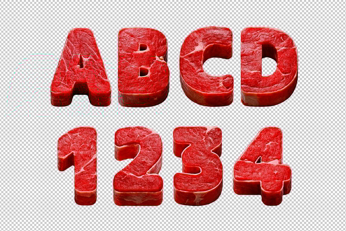 Row Meat Font