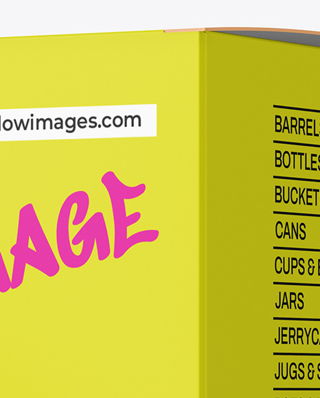 Paper Box Mockup