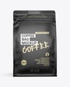 Matte Coffee Bag Mockup