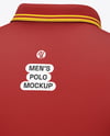 Men's Short Sleeve Polo Shirt Mockup
