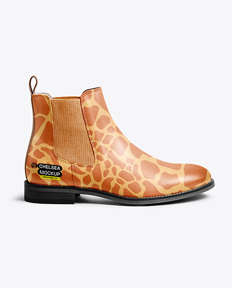 Chelsea Boot Mockup - View