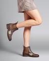 Chelsea Boots on Woman's Legs with Skirt Mockup