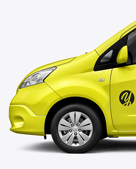 Camper Van Mockup - Side View