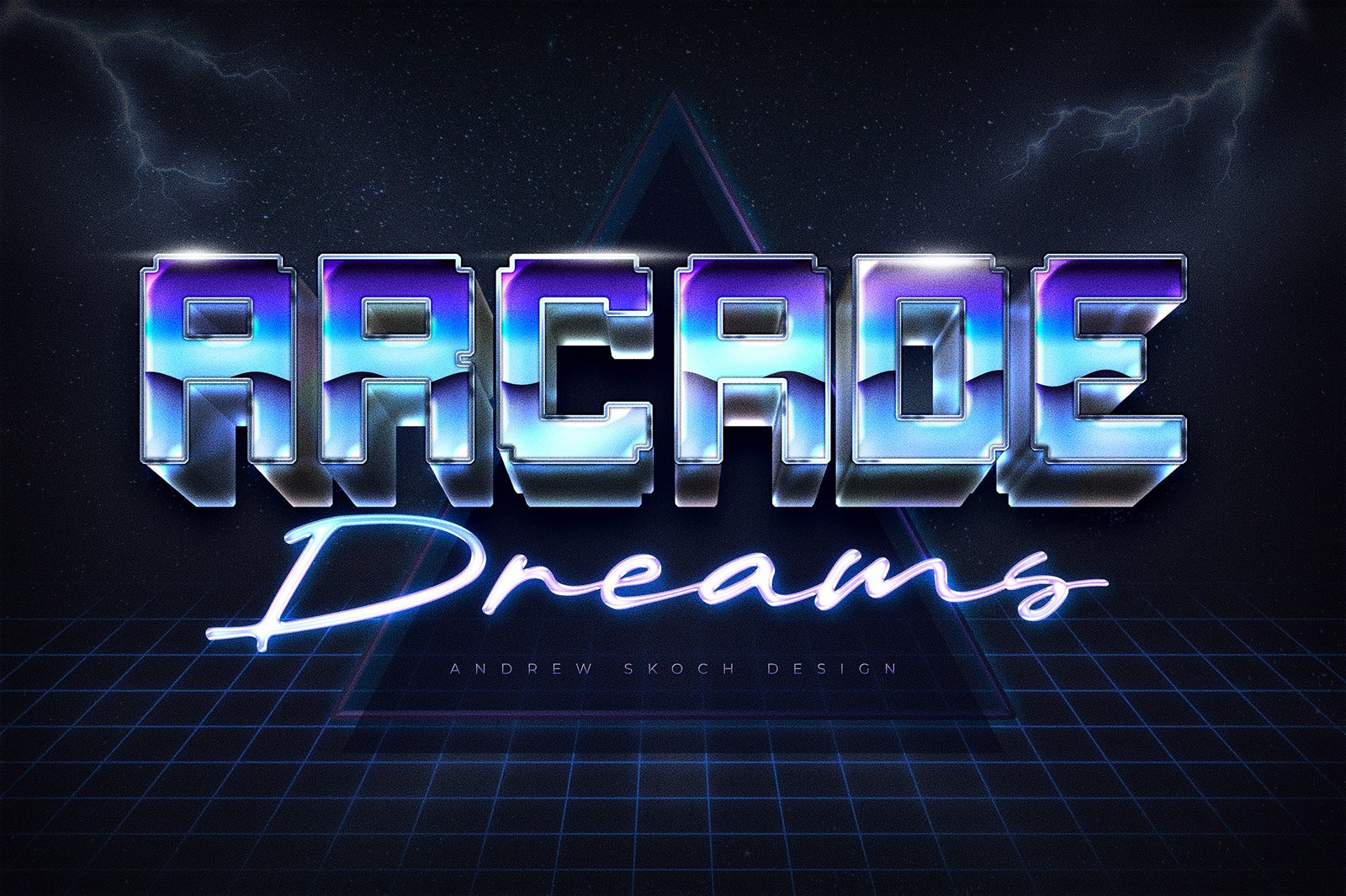 80s Text Effects