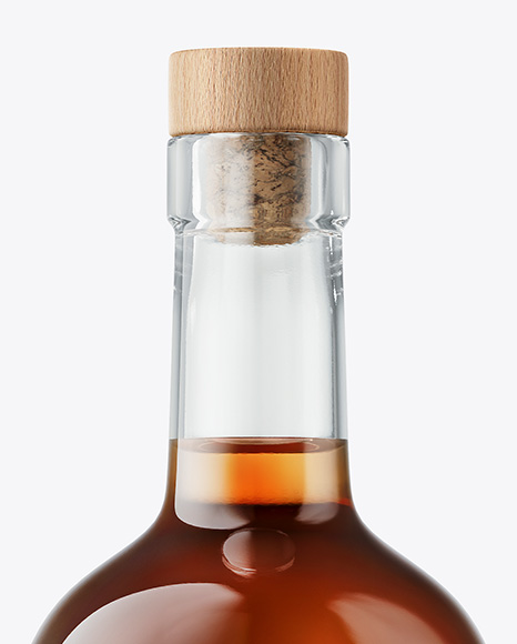 Cognac Bottle Mockup