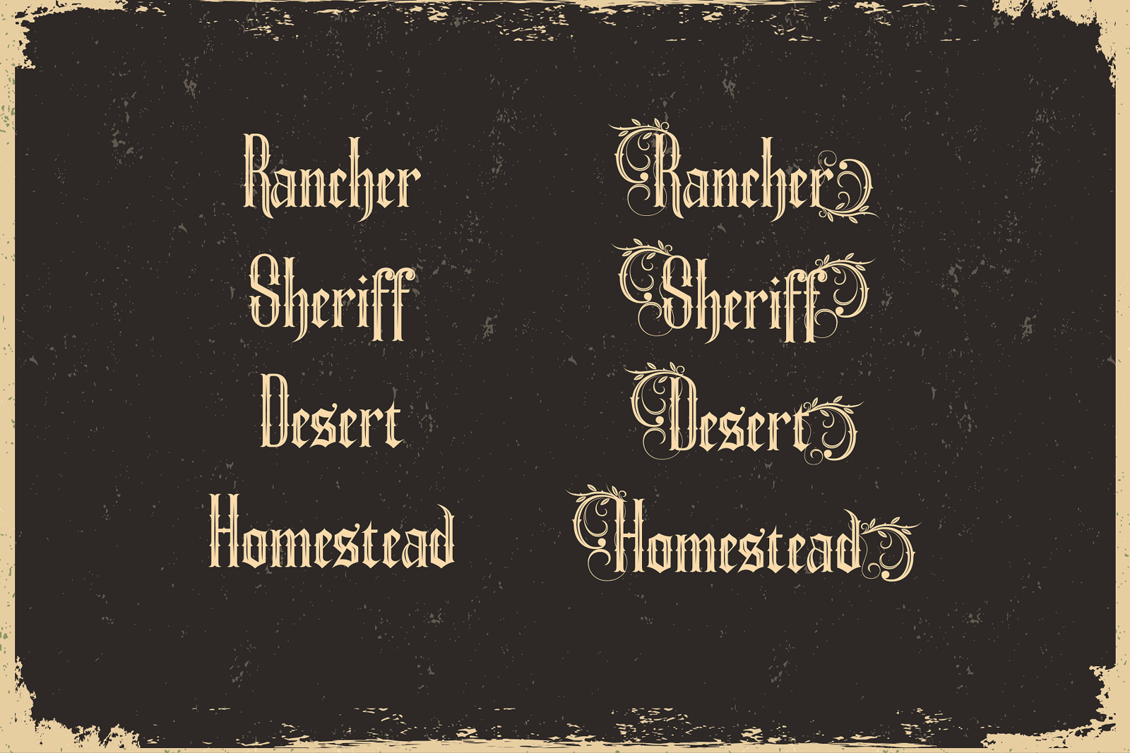 Bronco Bandit - Wild West Typeface