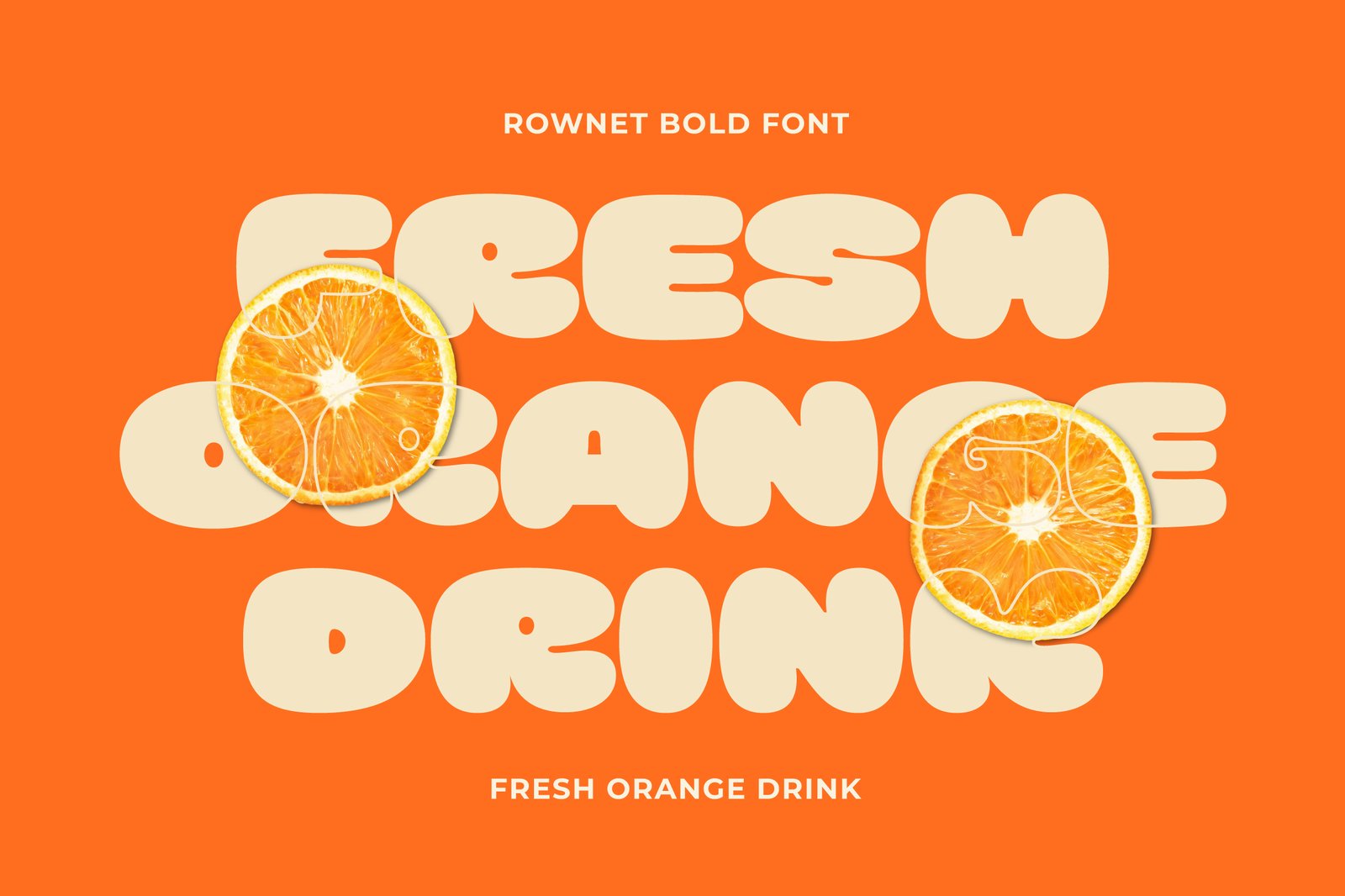 Rownet - Rounded Bold Font