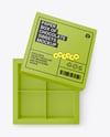 Box of Chocolate Sweets Mockup