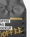 Matte Coffee Bag Mockup