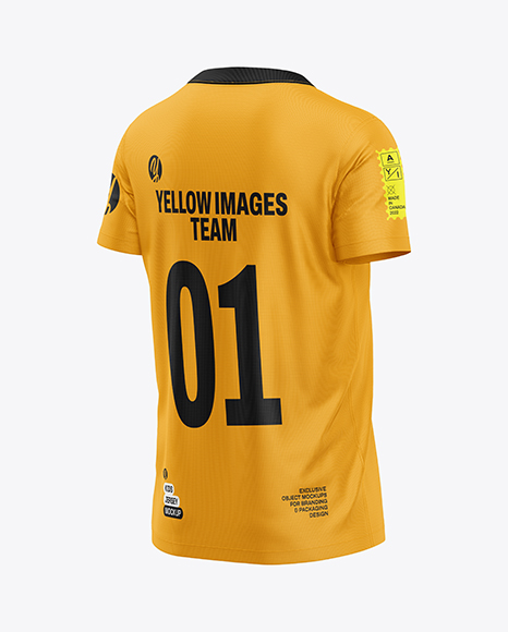 Kids Soccer Jersey Mockup
