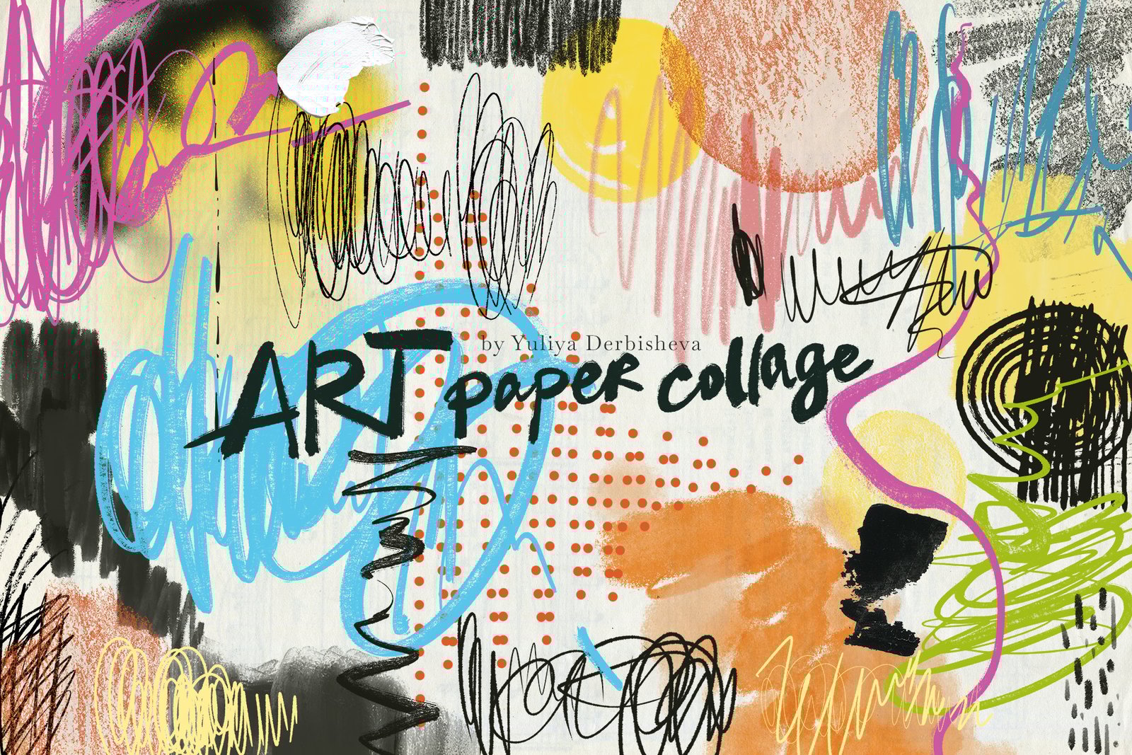 Art Paper collage Vintage &amp; Modern Overlay Textures, Torn, ripped, cutout elements scraps