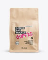 Kraft Paper Coffee Bag Mockup