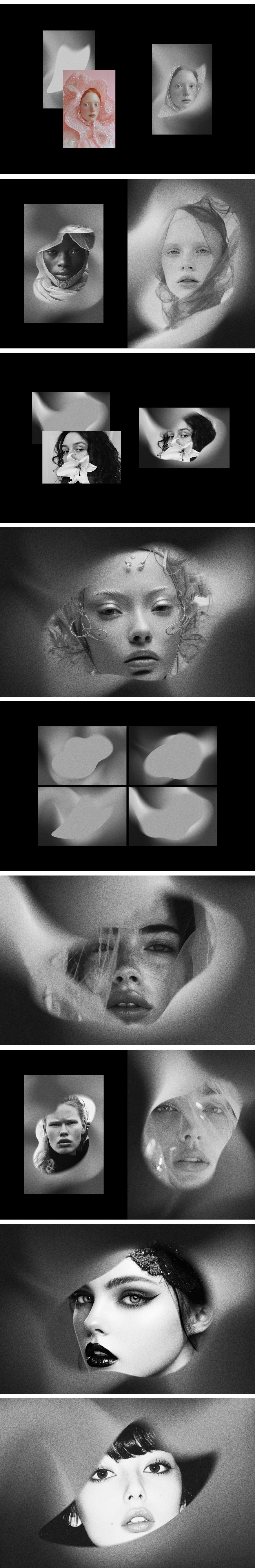 Grain Shapes Photo Effect