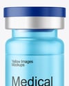 Frosted Glass Medical Ampoule Mockup