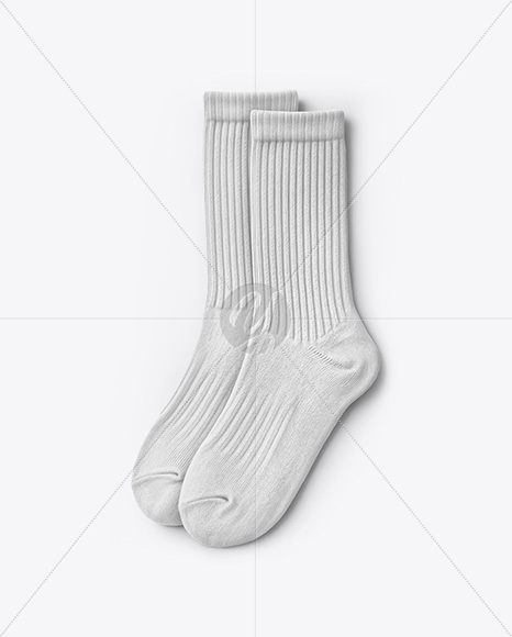 Pair of Socks Mockup