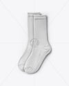 Pair of Socks Mockup
