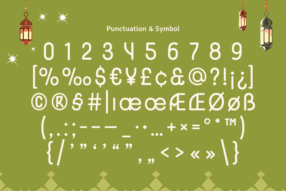 Barka - Modern Arabic Font