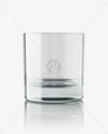 Clear Whisky Tumbler Glass Mockup