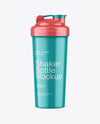 Glossy Shaker Bottle Mockup