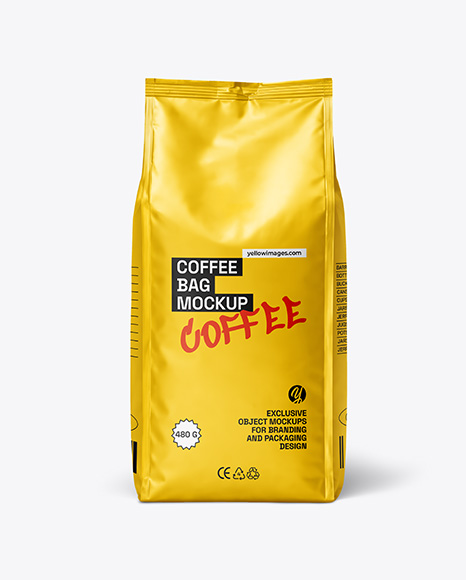 Coffee Bag Mockup
