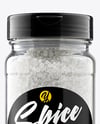 Jar with Coarse Sea Salt Mockup