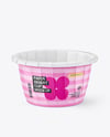 Paper Cup with Macaron Cookie Mockup