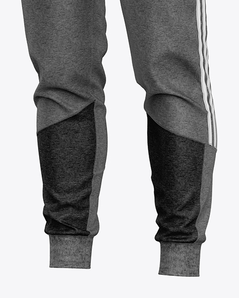Heather Men’s Pants Mockup - Half Side View