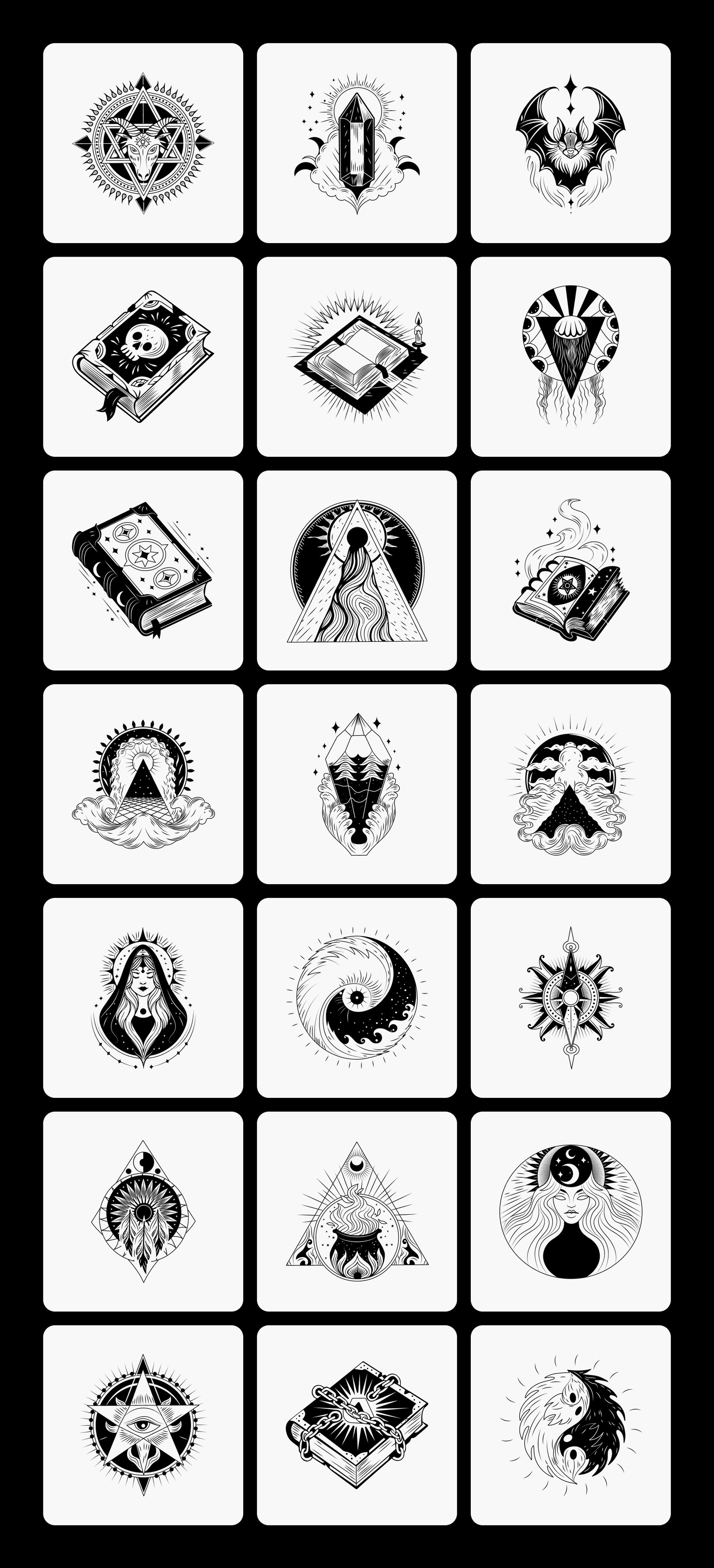 Magical Illustrations Set