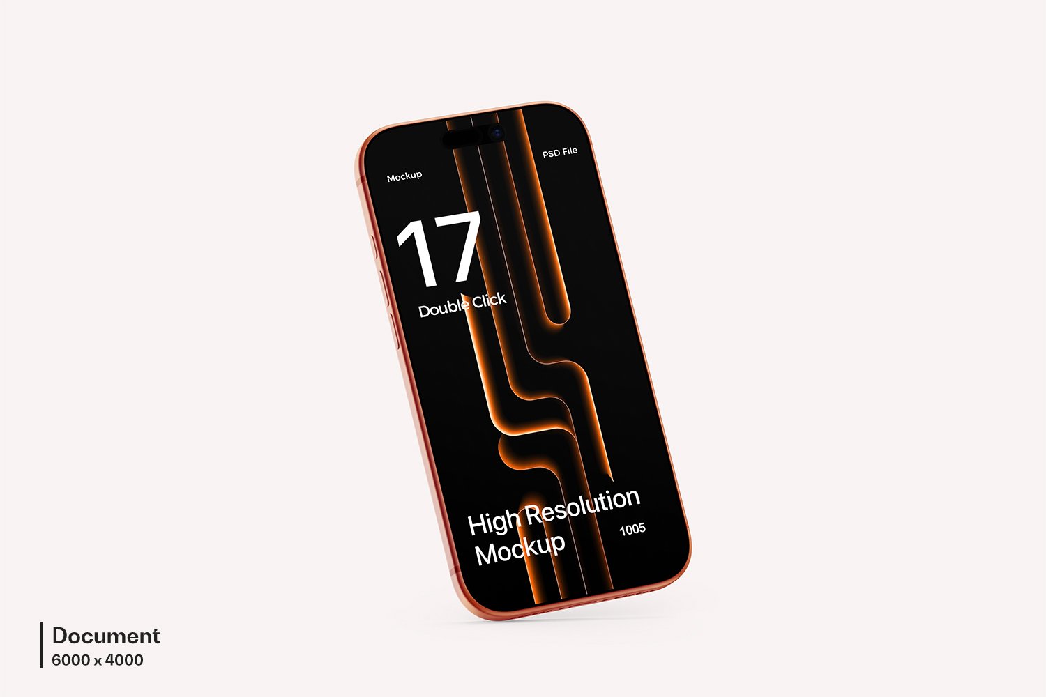 iPhone 17 Pro Max Mockup Set