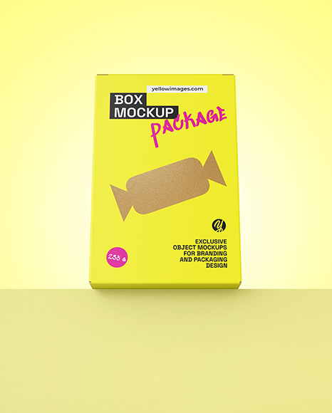 Paper Box Mockup