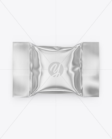 Glossy Metallic Packaging Mockup