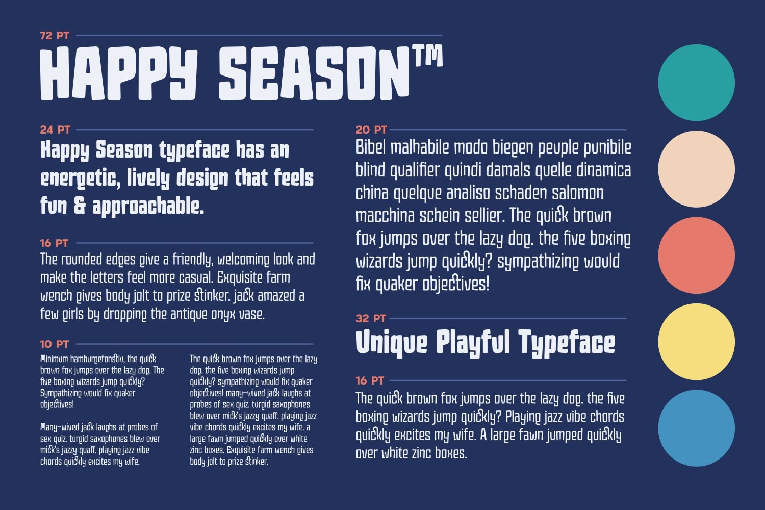 Happy Season Font Family