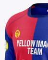 Soccer Kit Mockup - Half Side View