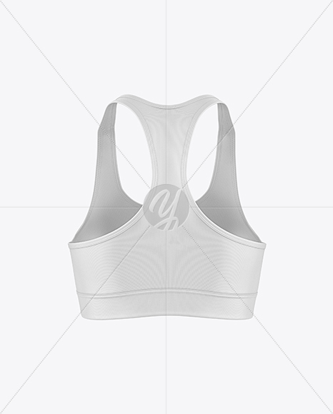 Women's Sports Bra Mockup