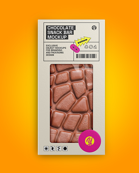 Chocolate Bar Mockup