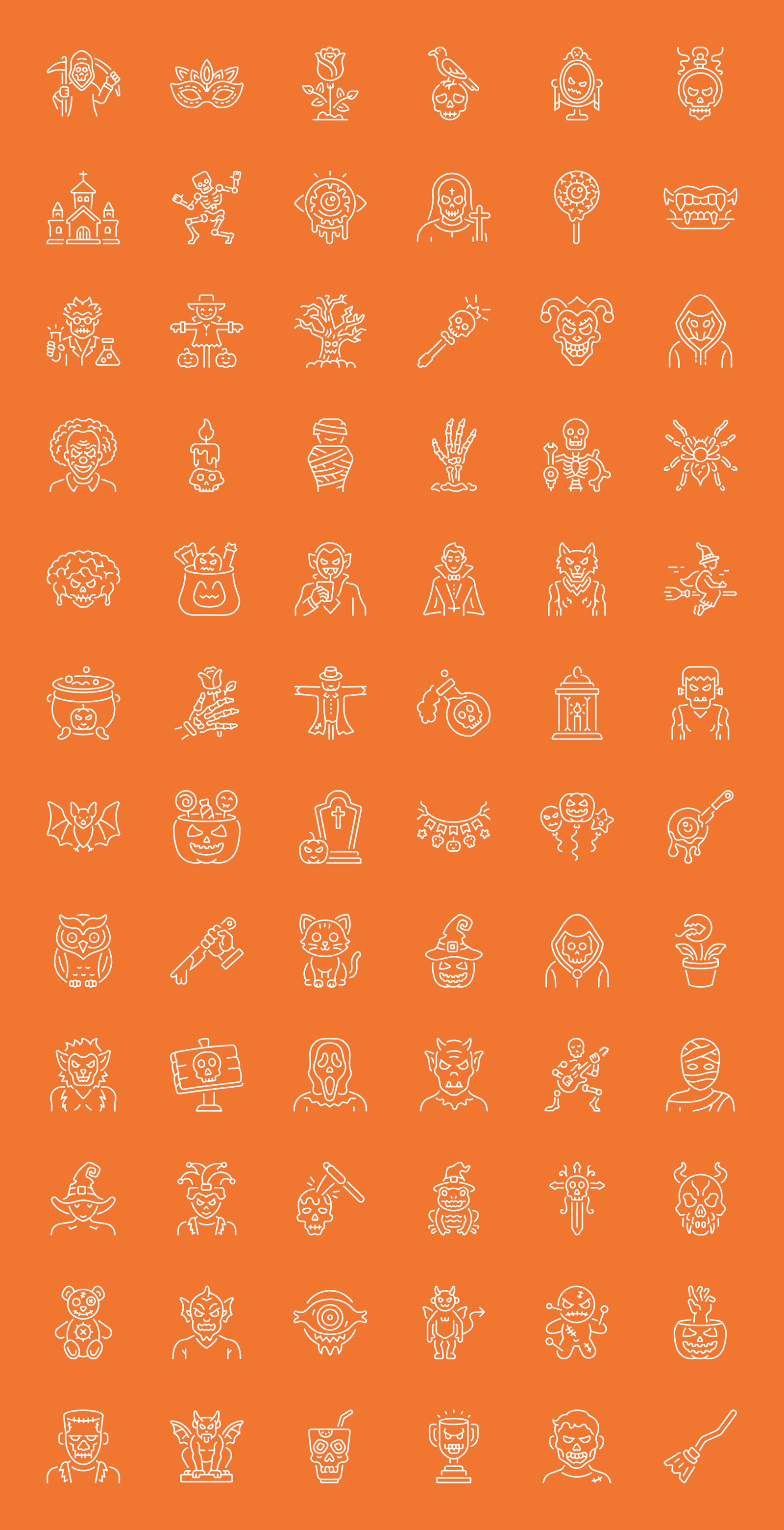 Halloween Icons Collection