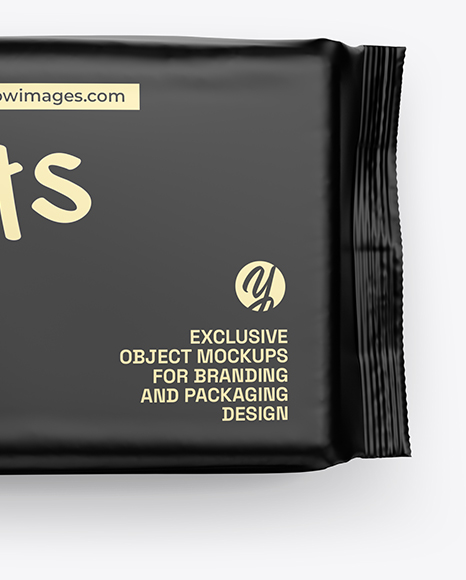 Matte Snack Pack Mockup - Top View