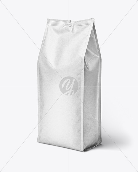 Kraft Paper Coffee Bag Mockup