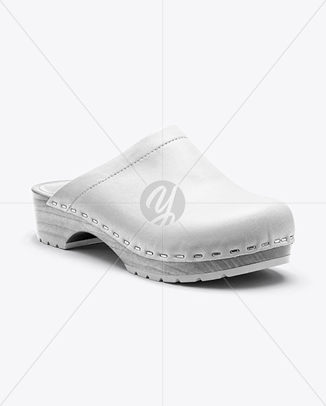 Clogs Shoe Mockup